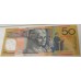 AUSTRALIA 1995 . FIFTY 50 DOLLARS BANKNOTE . SPECIMEN . PCGS SLABBED